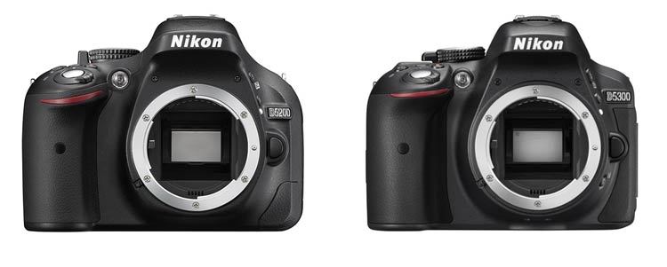 Сравнение Nikon D5200 и Nikon D5300