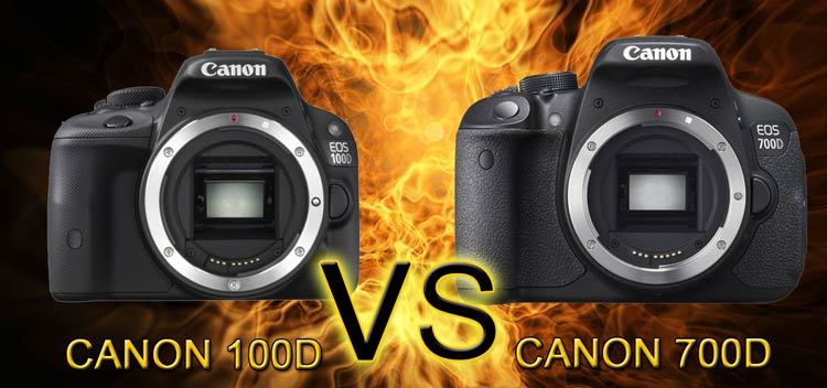 Canon 100D vs. Canon 700D, что лучше 100d или 700d