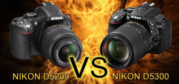 Nikon D5200 vs Nikon D5300, что круче, никон D5200 или D5300
